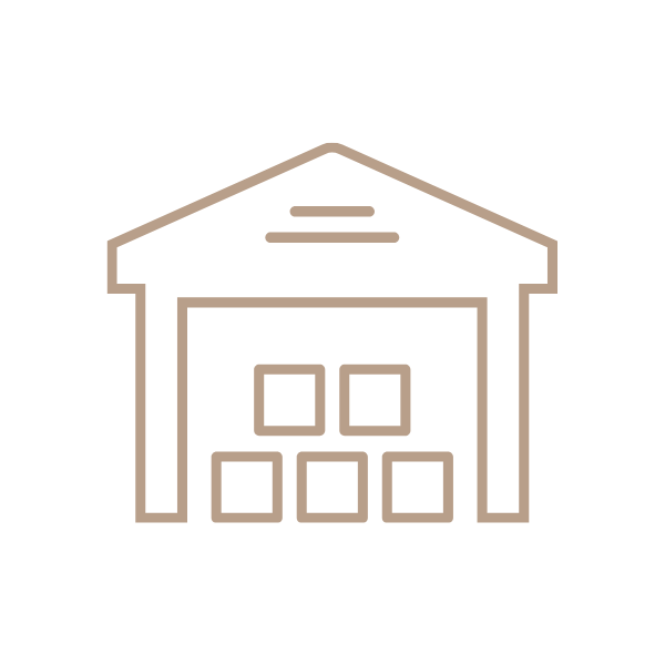 Büro- oder Lagergebäude